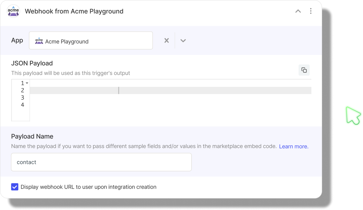 Custom Events Example
