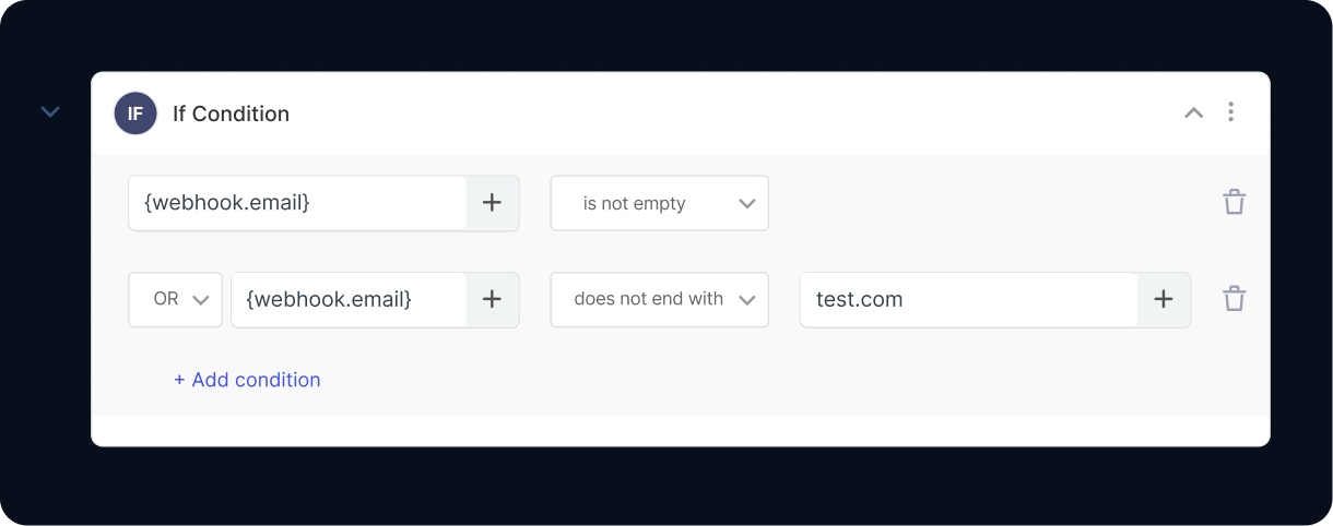 Logic Handling Example