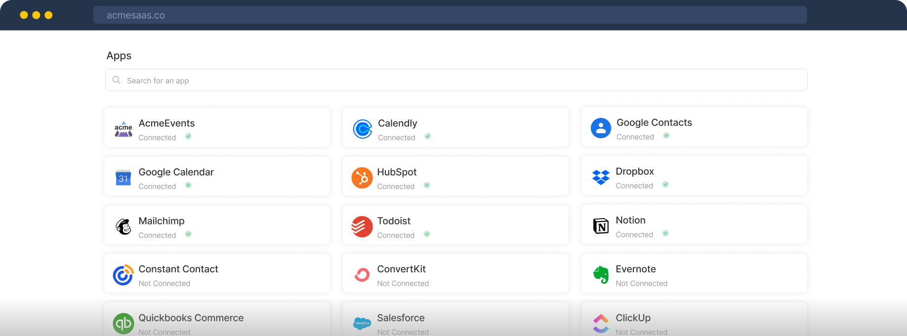 Embed Interface