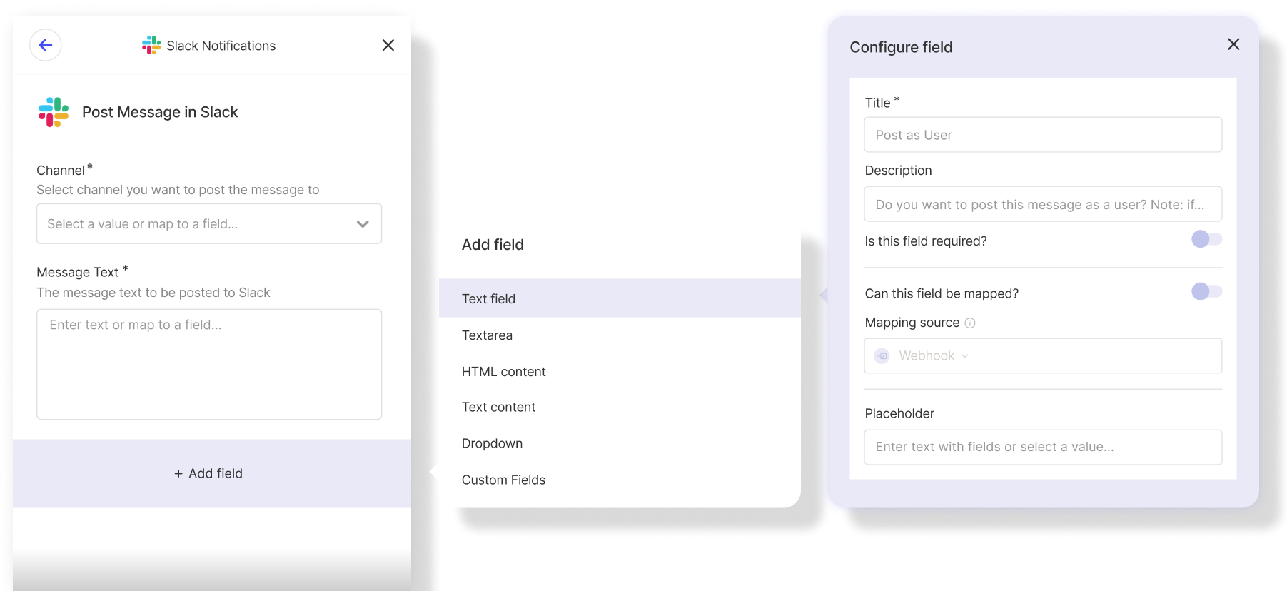 Build UI Interface