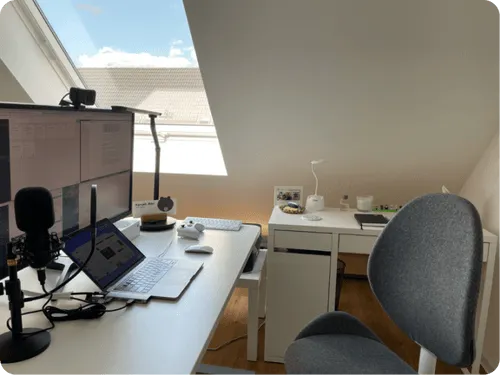 Bilal's workspace
