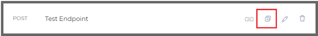 Clone activity endpoints selection